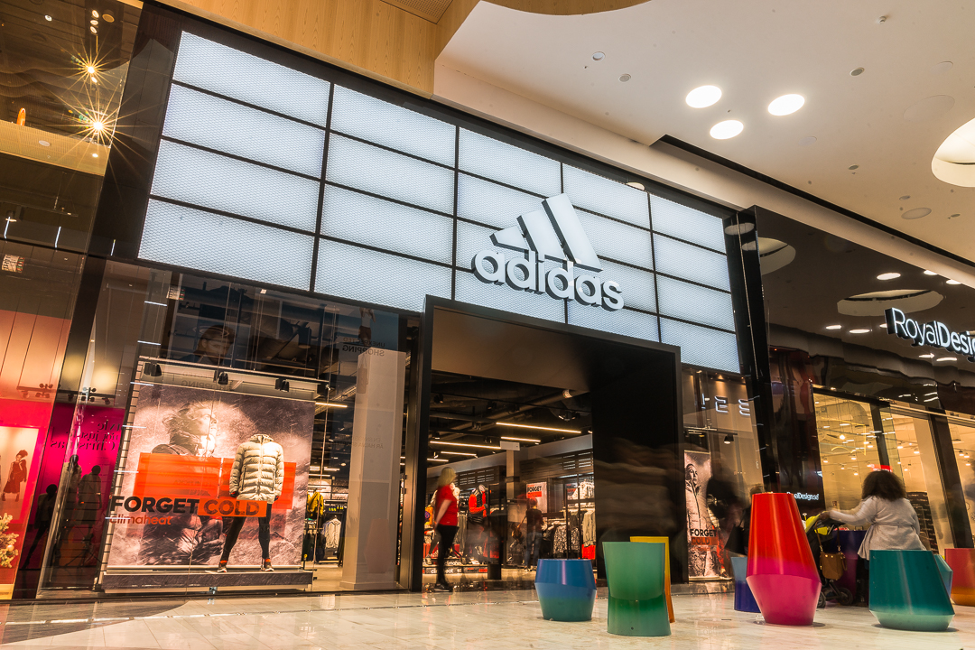 adidas shopping mall